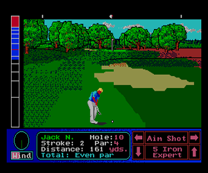 Jack Nicklaus' Turbo Golf (USA) Screenshot 1